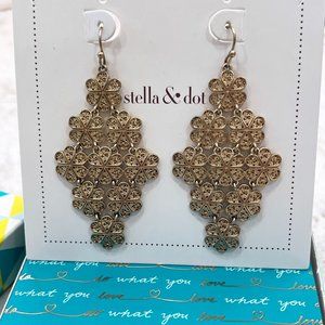 Stella & Dot Filagree Earrings